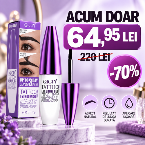 Gel pentru Sprâncene cu Fixare de Lungă Durată
